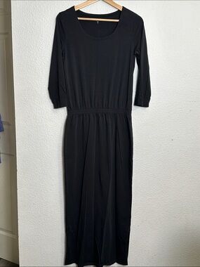 Garnet Hill | Dresses | Garnet Hill Tie Waist Knit Maxi Dress Brown Size S  Nwt | Poshmark